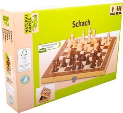 Natural Games NG Schachkassette dunkel 29x29cm (61203800)