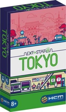 Next Station: Tokyo (Deutsch) Brettspiel Boardgame Roll & Write