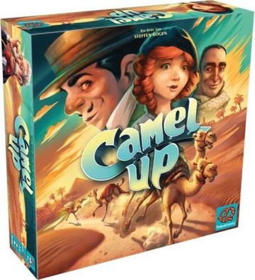 Asmodee Camel Up Grundspiel Familienspiel Strategiespiel Brettspiel ab 8 Jahre