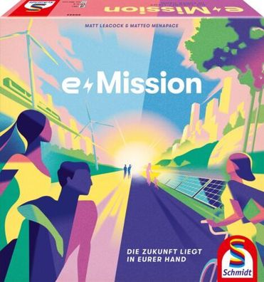 Schmidt Spiele e-Mission, Kooperatives Spiel, Familienspiel, ab 8 Jahren, 49444