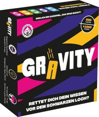 Gravity Gesellschaftsspiel Strategie Wissensspiel Quizspiel Allg - Unvollständig