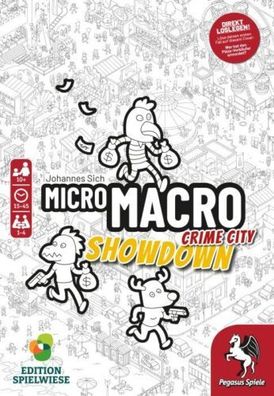 MicroMacro: Crime City 4 - Showdown (Edition Spielwiese) | Spiel | 59064G | 2023