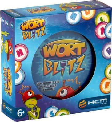 Wortblitz Kartenspiel Gesellschaftsspiel 2 Spieler ab 6 Jahre MEU