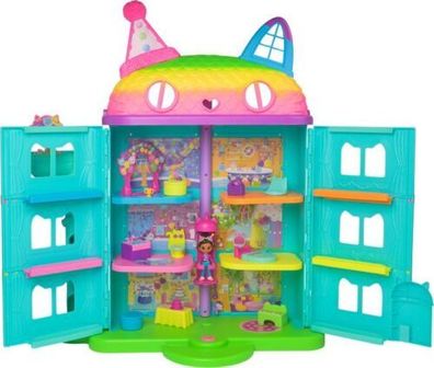 Gabby’s Dollhouse 15 teiliges Purrfect Party Puppenhaus Regenbogenlook B Ware