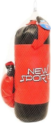 New Sports Boxsack + Boxhandschuhe Boxset Trainingsset #5004066