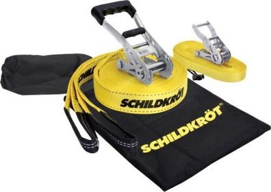 Schildkröt Slackline mit Teaching Line