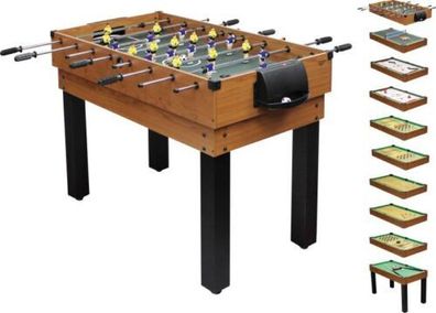 Carromco Kicker Hockey Schach Kegel Billard Multigame - 10in1 - CHOICE-XT Spiel