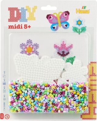 midi 'Schmetterling/ Kleine Blume' Blister Hama Bügelperlen 4216 (0028178042165