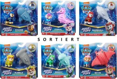 Spin Master PAW Aqua Pups Hero Pups, Rubble und Hammerhead