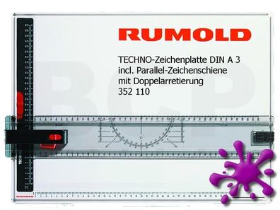 Rumold Techno Zeichenplatte A3