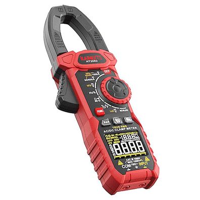 NCV-Sensor Kaiweets HT208D INRUSH Zangenmessgerät GFCI-Steckdosentester