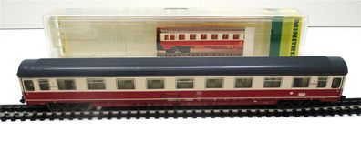 Spur N Minitrix 13101 IC Abteilwagen rot/beige 1. Kl. DB Licht OVP (1155K)