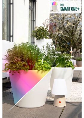 Beleuchteter Pflanztopf Shining Classic Pot XM SMART ONE