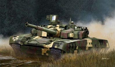 Trumpeter Ukrainian T-84BM Oplot MBT 09512 in 1:35 Trumpeter 09512 9512 Bausatz