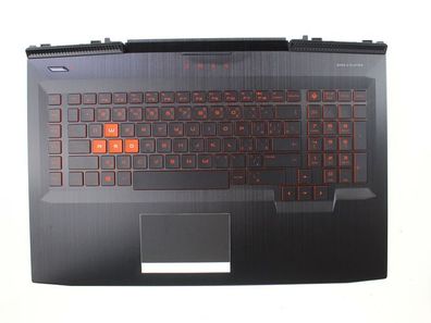 HP OMEN 17-an Palmrest Tastatur Upper QWERTY CZ/ SK 931691-FL1