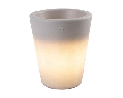 Beleuchteter Pflanztopf Shining Classic Pot S (Grey)