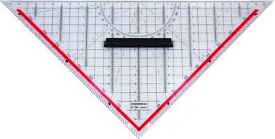 Rumold Technisches Zeichendreieck aus Kunststoff - 325mm