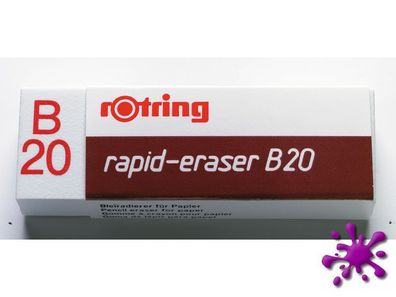 Rotring B20 rapid-eraser Radierer