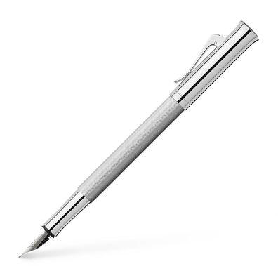 Füllfederhalter Guilloche, Rhodiniert von Graf von Faber-Castell (M, F, EF, B)