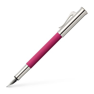 Füllfederhalter Guilloche, Electric Pink von Graf von Faber-Castell (M, F, EF, B)