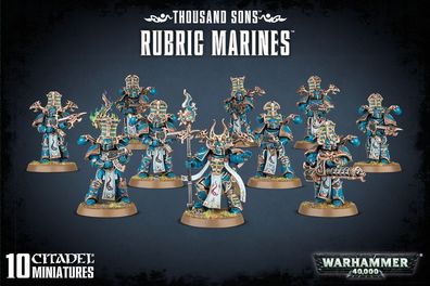 Warhammer 40,000: Thousand Sons Rubric Marines