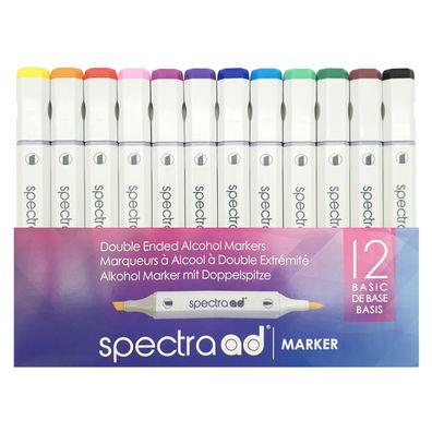 Spectra AD Alkohol Marker verschiedene 12er Sets