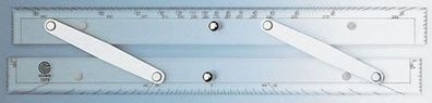 Parallel Lineal 12" (30,5cm) mit nautischer Teilung