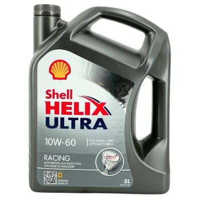 Shell Helix Ultra Racing 10W-60 5 Liter