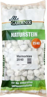 25kg Mr. Gardener Marmorkies 20-40mm