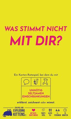 Was stimmt nicht mit dir?