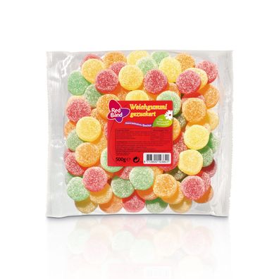 Red Band Weichgummi gezuckert und fruchtig 4fach sortiert 500g