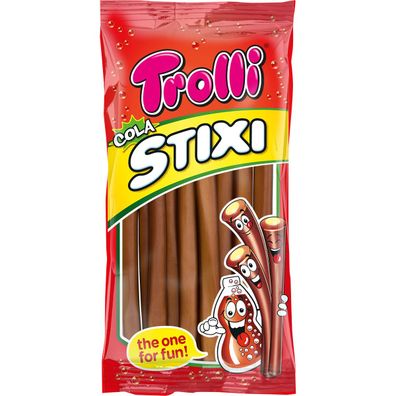 Trolli Cola Stixi Gummibonbon mit erfrischendem Cola Geschmack 85g