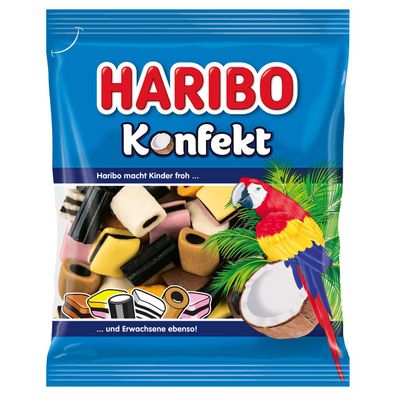 Haribo Lakritzkonfekt süss salzig würzig fruchtig zum vernaschen 175g