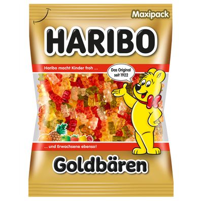 Haribo Goldbären die unverwechselbaren Fruchtgummi Bären 1000g