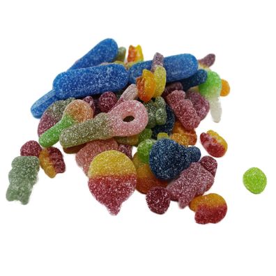 Fruchtgummi Mischung süss sauer gezuckerter bunter Mix 1000g