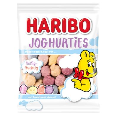 Haribo Joghurties Fruchtgummi mit Magermilchjoghurtpulver 160g