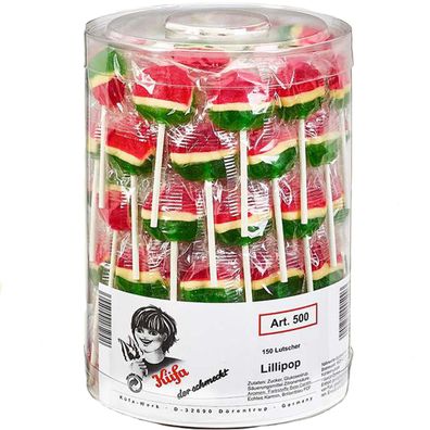 Küfa Lillipop Frucht Lutscher fruchtig lecker 150 Stück 1700g