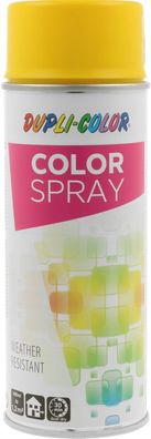 400ml DUPLI-COLOR Sprühlack Color Spray Gelb RAL 1021 glänzend,