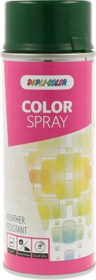 400ml DUPLI-COLOR Sprühlack Color Spray Moosgrün RAL 6005 glänzend,