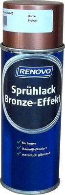 400ml Renovo Sprühlack Bronze-Effekt Kupfer