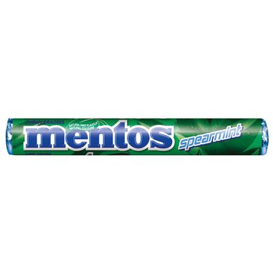 Mentos Spearmint Kaudragees mit leckerem Pfefferminzgeschmack 38g