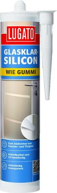 310ml Lugato Glasklar-Silicon Wie Gummi