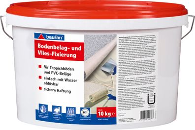 10kg Baufan Bodenbelag- und Vlies-Fixierung