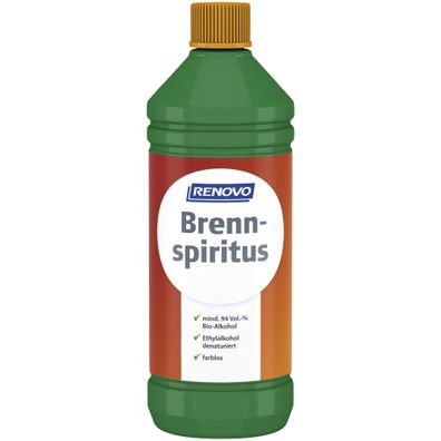 1L Renovo Brennspiritus Brennstoff und/oder Frostschutzmittel