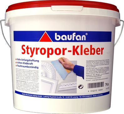 7 Kilogramm Baufan Styroporkleber