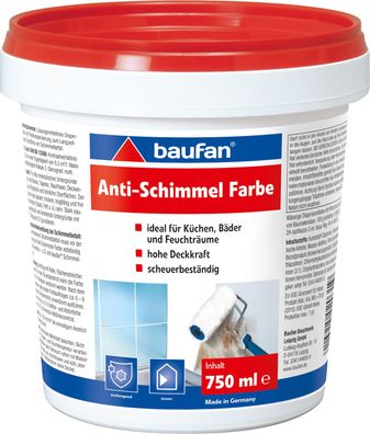 750ml BAUFAN Anti-Schimmelfarbe