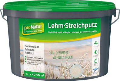 18 kg pronatur Lehm- Streichputz