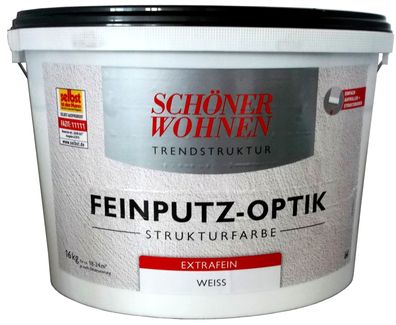 16kg Schöner Wohnen Trendstruktur Feinputz-Optik