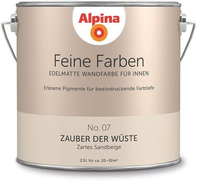 2,5L ALPINA Feine Farben Zauber der Wüste No.07