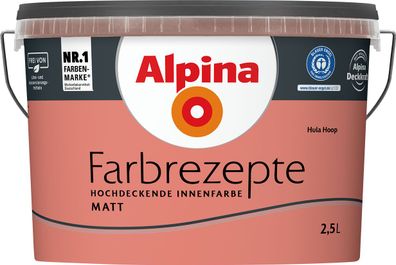 2,5L ALPINA Farbrezepte Hula Hoop, Matt